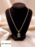 Gold Plated Rajwadi Chain Pendant Set