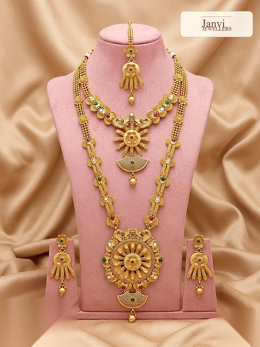 High Gold Plated Combo Jewellery Set