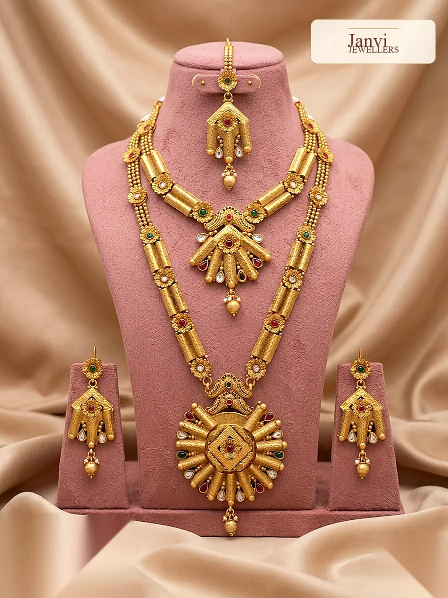 High Gold Plated Combo Jewellery Set