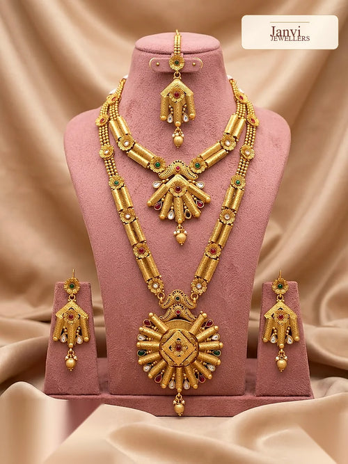 High Gold Plated Combo Jewellery Set