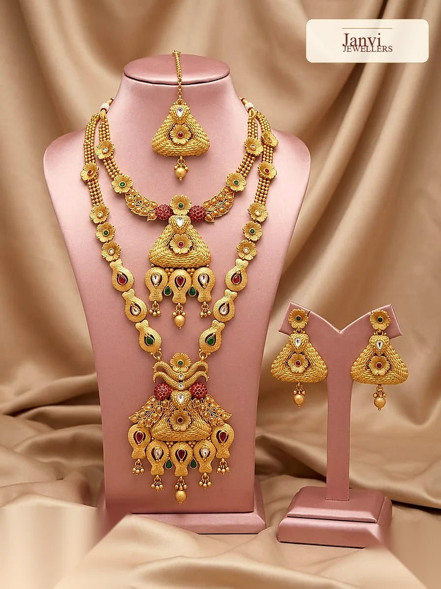 High Gold Plated Combo Jewellery Set
