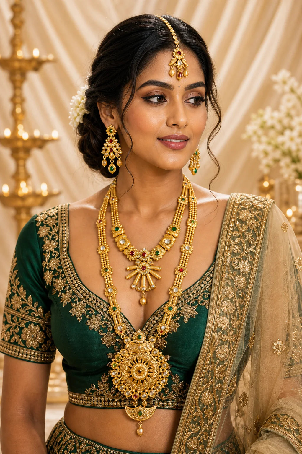 High Gold Plated Combo Jewellery Set